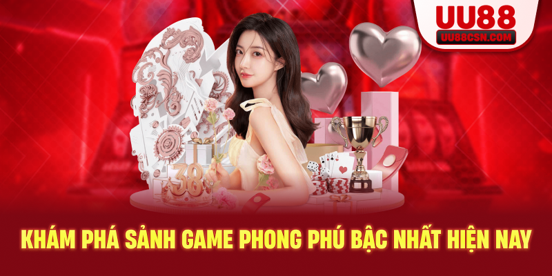 Khám phá sảnh game phong phú bậc nhất hiện nay